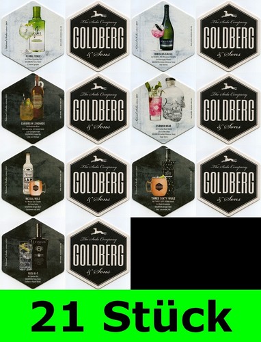 Stück bierdeckel goldberg - stück,