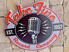 Blechschild Rock n Roll USA 60