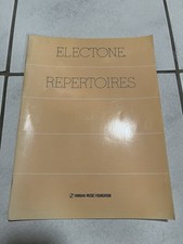 Yamaha Electone Repertoires Notenheft
