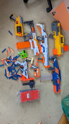 Nerfsamlung mit magazinen - nerfsamlung,