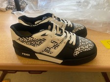 Fendi match sneaker - white, and