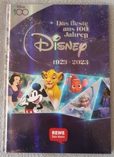Disney Sticker Sammelalbum 100 Jahre 1923-2023 REWE, Leer, Gebraucht: Neuwertig.