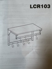 Wandgarderobe Wandregal