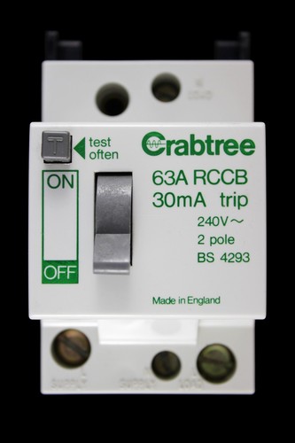 Crabtree rccb rcd - 63,