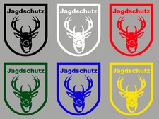 Aufkleber jagdschutz jäger - aufkleber,