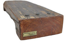 1x Holz Tablett massiv