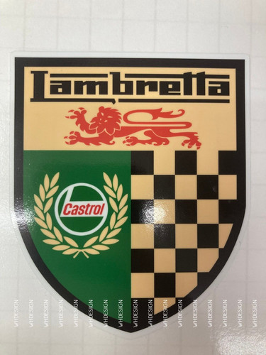Castrol lambretta roller - castrol,
