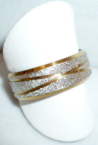 Edelstahl partner ring - edelstahl, gold