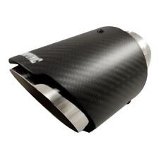 Auspuffblende Endrohr Carbon