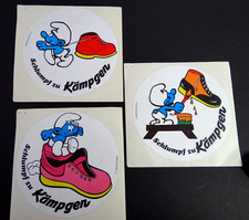 3 Stück Werbe-Aufkleber