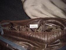 Gelco Trachtenrock Kunstleder Gr.40