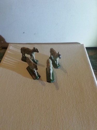 Antike metal figur schafe - antike,