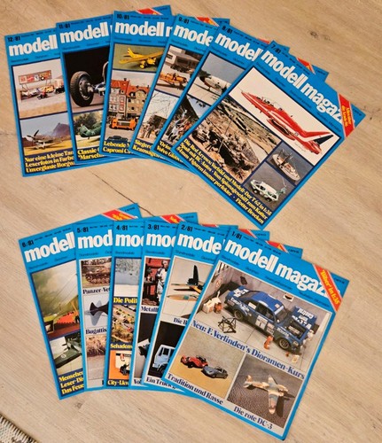 Modell magazin jahrgang 1981 - magazin,