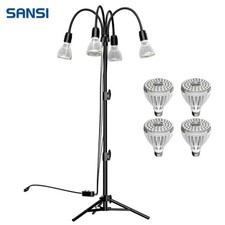 Grow LED Pflanzenlampe Vollspektrum Gewächshaus Veg Bloom Licht Timer 120W CE