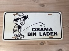 US Kennzeichen Osama bin Laden