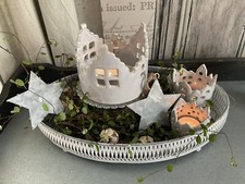 SHABBY METALL TABLETT  MIT