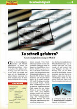 Geschwindigkeitsmessung auf der Modellbahn / Bauanleitung