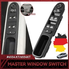 Fensterheber Schalter Für Peugeot 307CC 307SW Vorne Links 6554KT Schaltelement
