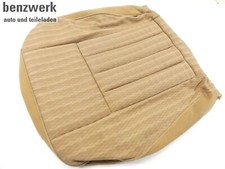 Mercedes W124 Mopf1 Bezug Sitzfläche Sitz vorne Stoff 064 Dattel / Safran ✔️