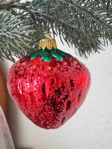 Christbaumschmuck glas - -,
