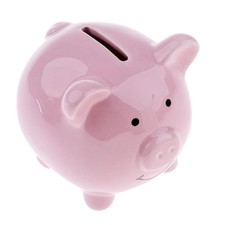 Keramik Sparschwein Münze