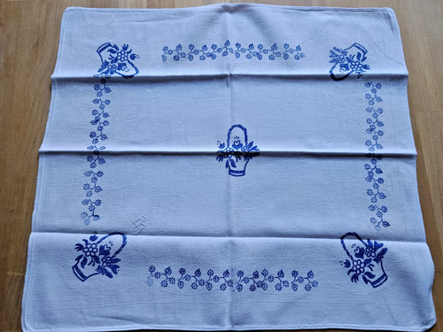 Blaudruck stoffserviette oder - blaudruck,