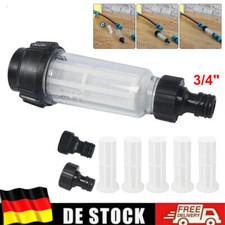 Wasserfilter Gartenschlauch 3/4 Zoll Wasser Vorfilter Wasserfilter mit 5 Filtern