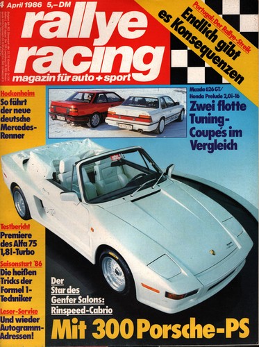 Zeitschrift rallye racing 4 - zeitschrift, #4