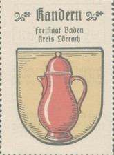 Kandern / Reklamemarke Kaffee