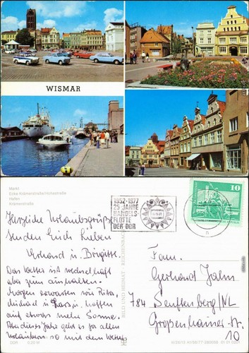 Wismar markt trabant und - wismar,
