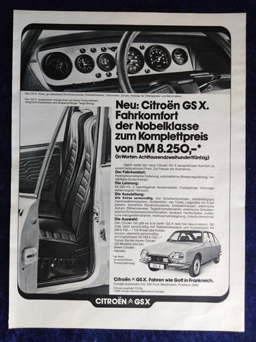Citroen originale - citroen, gs