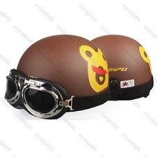 Retro Motorradhelm