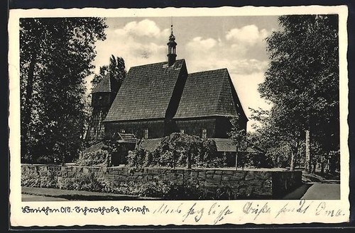 Ansichtskarte beuthen s - beuthen, /o.s
