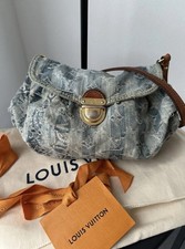 Louis Vuitton Pleaty Denim Bag