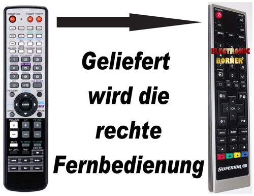 Ersatz fernbedienung für - ersatz,