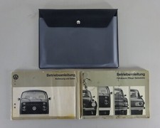 Bordmappe + Betriebsanleitung VW Bus / Transporter T2 & T2b von 08/1972