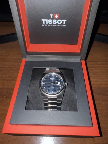 Tissot prx automatik - –, blau