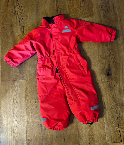 Kinder schneeanzug rot 98 - rot,