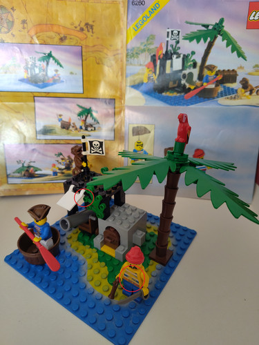 Lego set 6260 pirates - set,