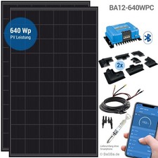 Camping Solar-Set 640 WP 12V /