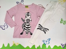 Schlafanzug Einhorn Pferd oder Zebra Größe 98/104 110/116 122/128 134/140