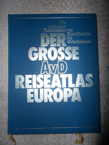Der grosse avd reiseatlas - der,