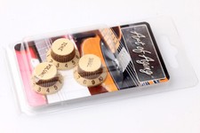 Aged ST Knobs "TTV" True To Vintage Series fits to Strat® "Art of Aging"