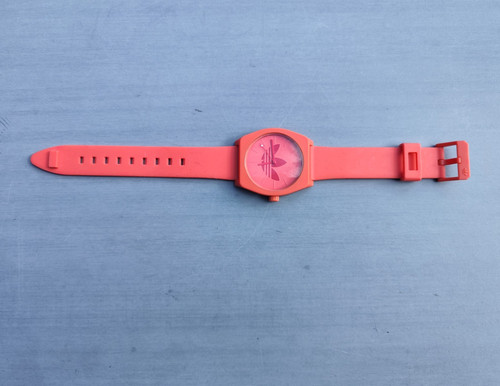 Adidas armbanduhr orangerot - adidas,