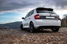  Edelstahl Sportauspuff Skoda