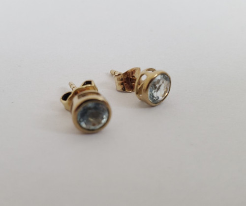 Alte 333er gold - gold, ohrringe