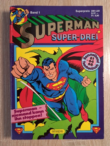 Superman super drei - super-drei, sammelband