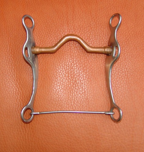 Snaffle bit mit shanks - bit,