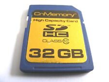 32GB SDHC Card Class 10 (  32 GB SDHC Karte ) CnMemory gebraucht