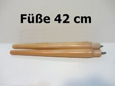 2er Set Stuhlbeine Möbelfuss Tischbein Tischbeine Tischfuß  L. 42 cm